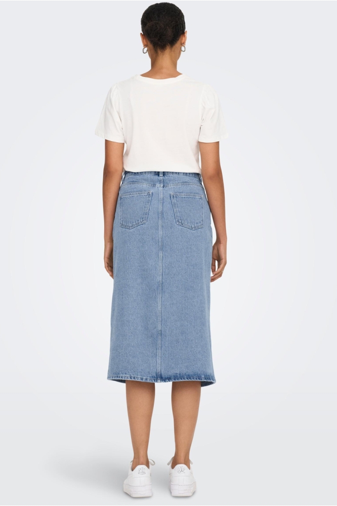 ONLBIANCA MIDI SKIRT DNM REA NOOS 15319268 LIGHT BLUE DENIM